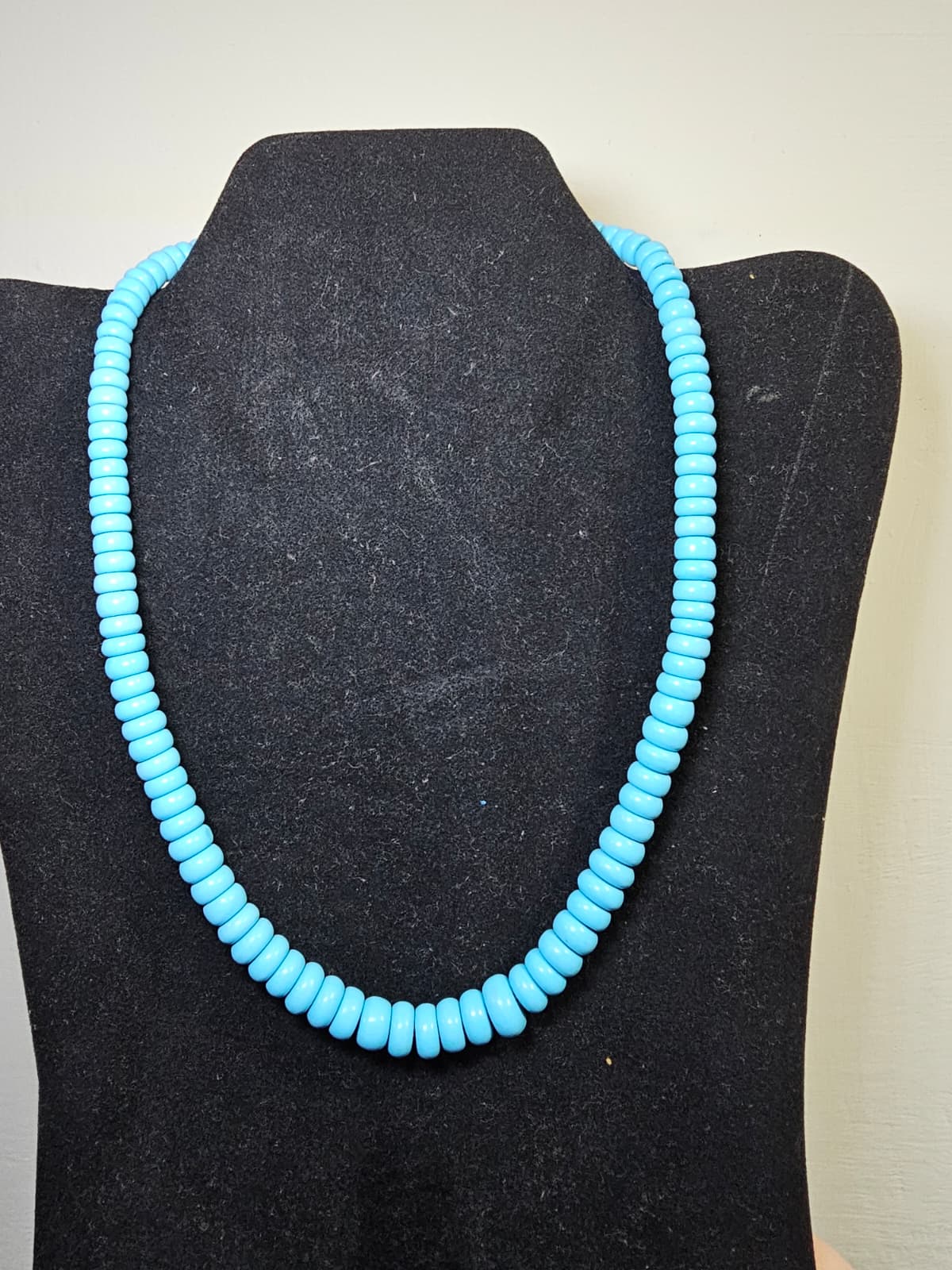 Collana in turchese con chiusura in argento